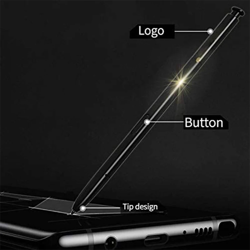  Сменная ручка Galaxy Note 9. Замена для 9 стилус совместим с Samsung Note9 N960 SM-N960U SM-N960 + Type-C зарядное устройство