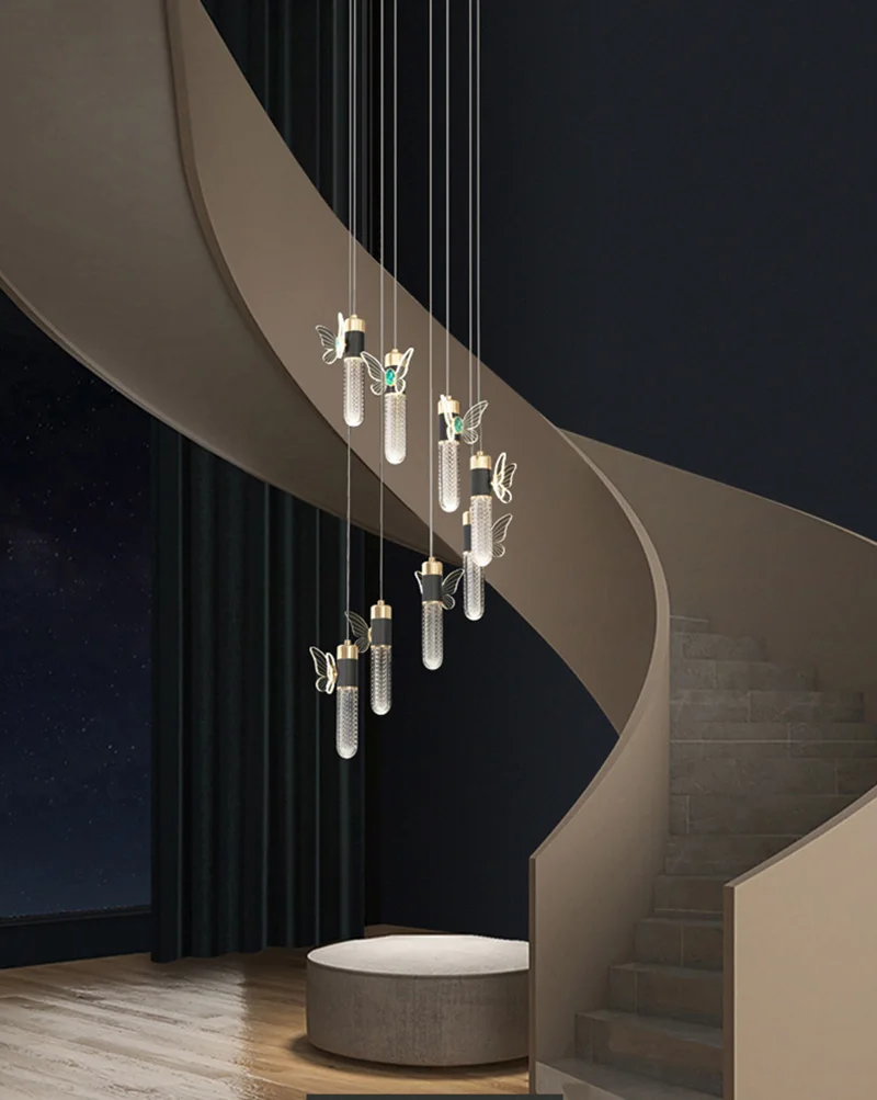 led modern crystal 6feet vintage  2020 module chandeliers lighting ceiling lights 3 rings led