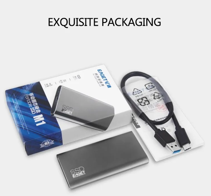  EAGET OEM Disco Duro портативный жесткий USB флэш-накопитель 64Гб 128 ГБ 256 512 1 ТБ 2 4 внешний диск