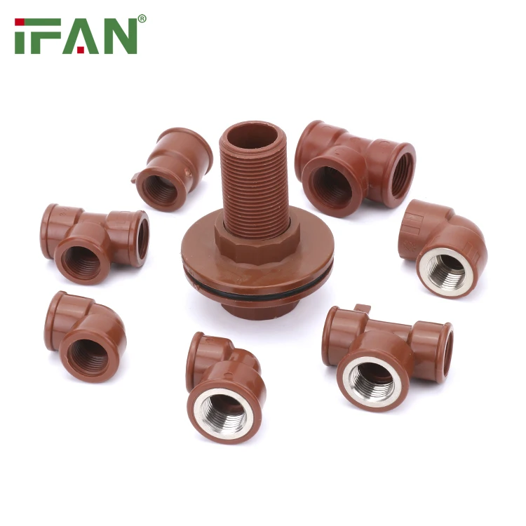 IFAN High Quality Plumbing Materials PN25 1/2' Female Union Elbow Thread PP PPH Pipe Fittings