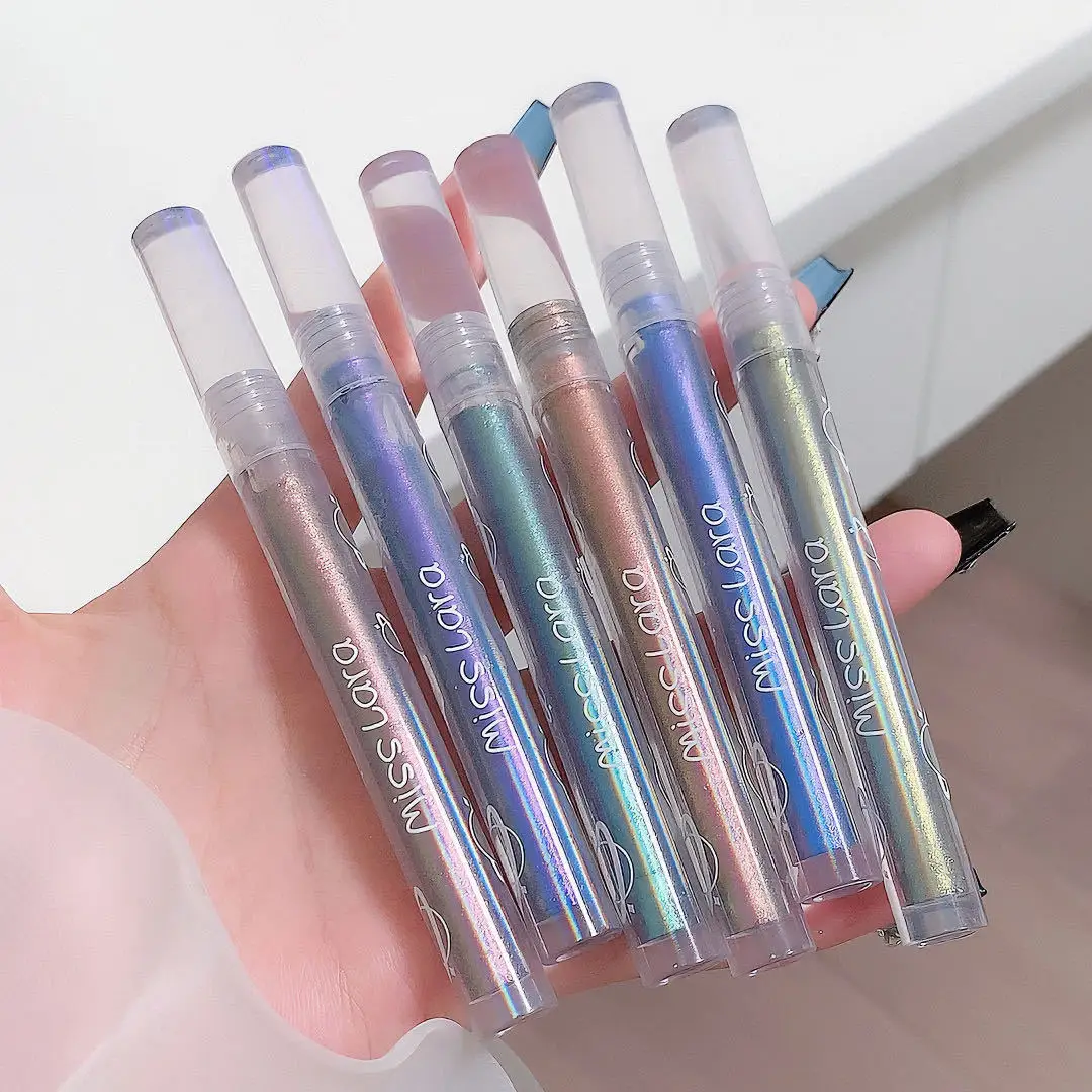 Wholesale Cosmetic Liquid Glitter Shadow High Pigmented Chameleon Glitter Eye Shadow Waterproof Eyeshadow