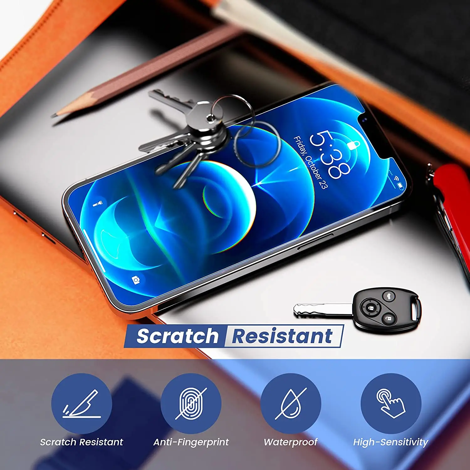 TENCHEN бесплатный образец протектор экрана Amazon горячая Распродажа для IPhone 13 Pro Max Mini Закаленное стекло