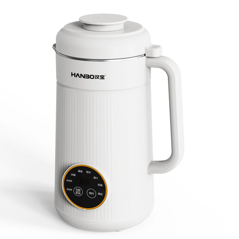 1400ML multifunctional stirring heating soybean milk machine 800w nut milk maker machine fruit mixers