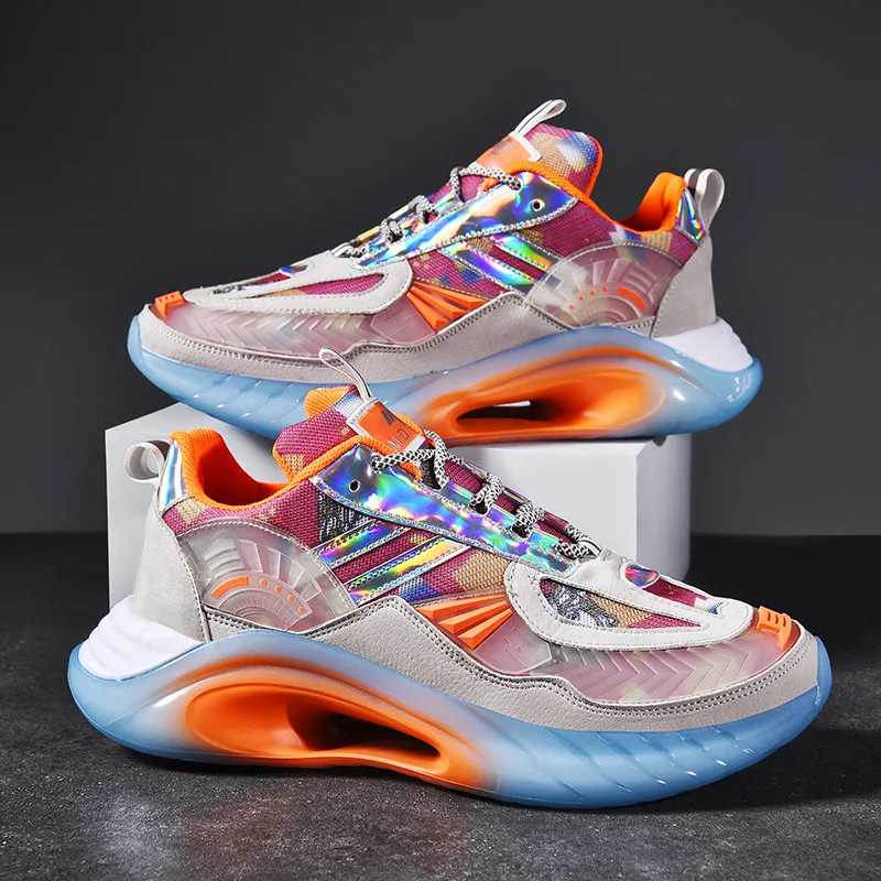 Men Sneakers Good Price Sport Sneaker Shoes Wholesale High Quality Fashion  Reflective Summer Trend Customizable logo