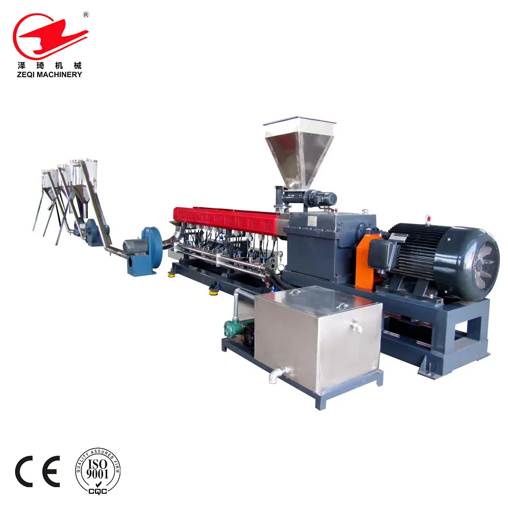 WPC PP/PE Plastic Pellet Making Machine