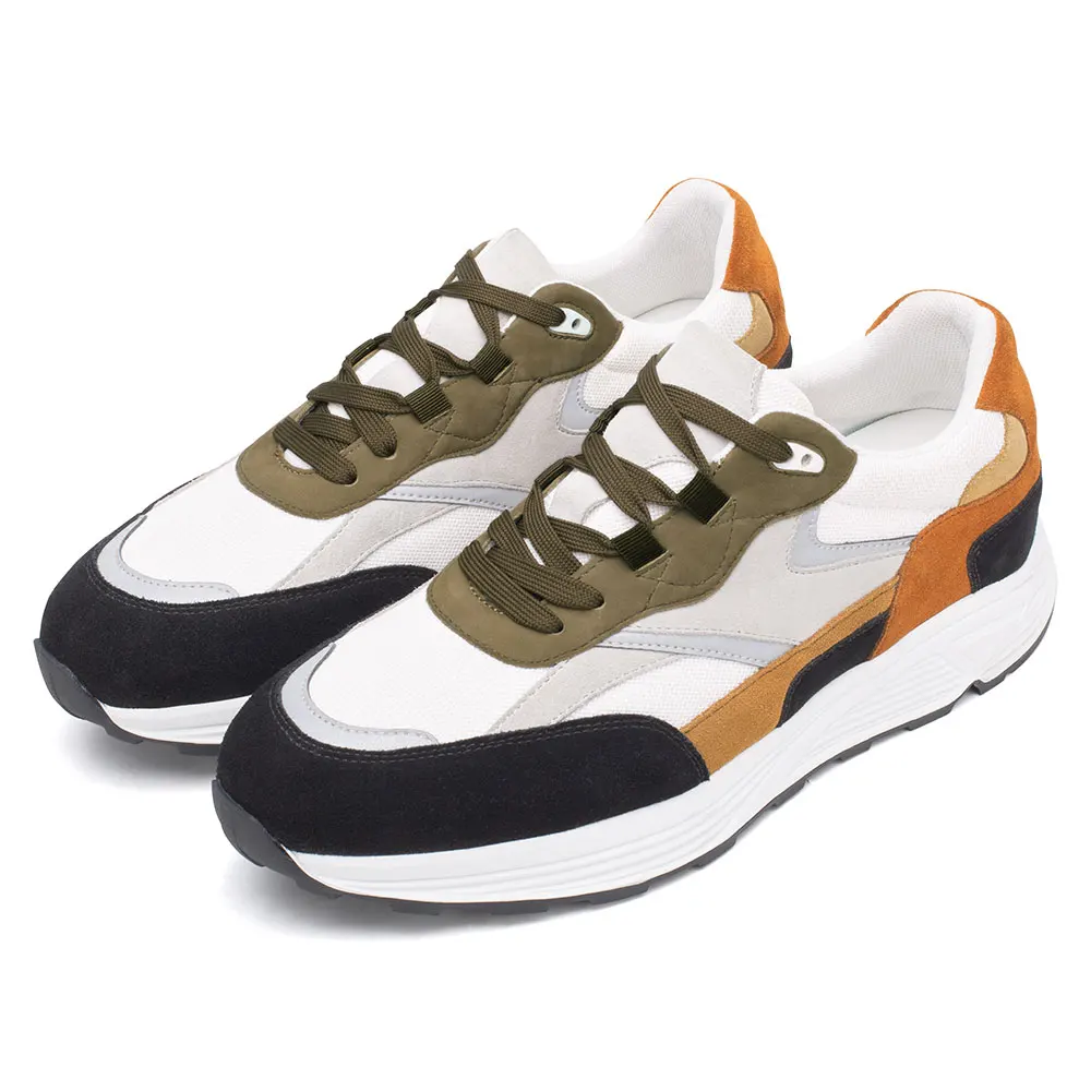 Custom high quality Height Increasing chunky Sneakers Sport Elevator Men Casual Shoes fashion platform sneakers manufacturer