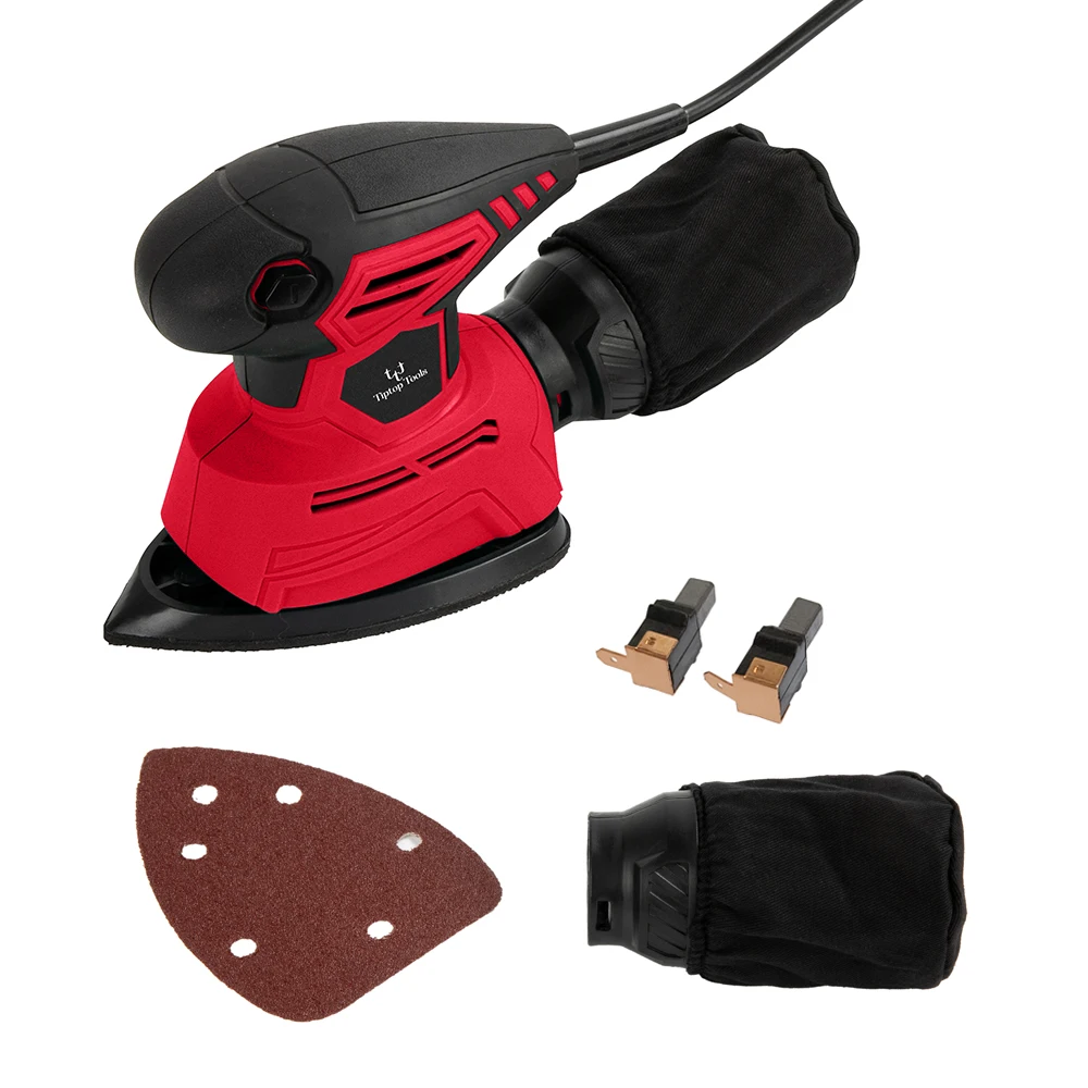 BSCI Factory Best Price 130w 180w Portable Corded Electric Power Random Orbital Wood Sander Detail Delta Mouse Sander Machine