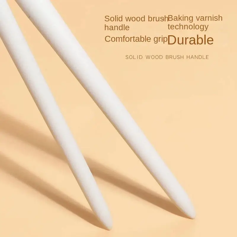 Popular High Quality Microblading  Eyebrow Makeup Tools Ultra Thin Flat Fine Liner Makeup Brushes Eyebrow Blade Eyeliner Brush