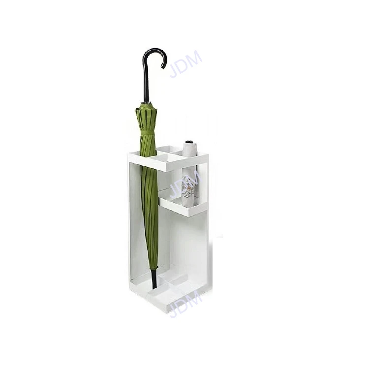 Portable Promotion Counter Metal Shelf For Store Umbrella Bin Flooring Supermarket Store Display Rack