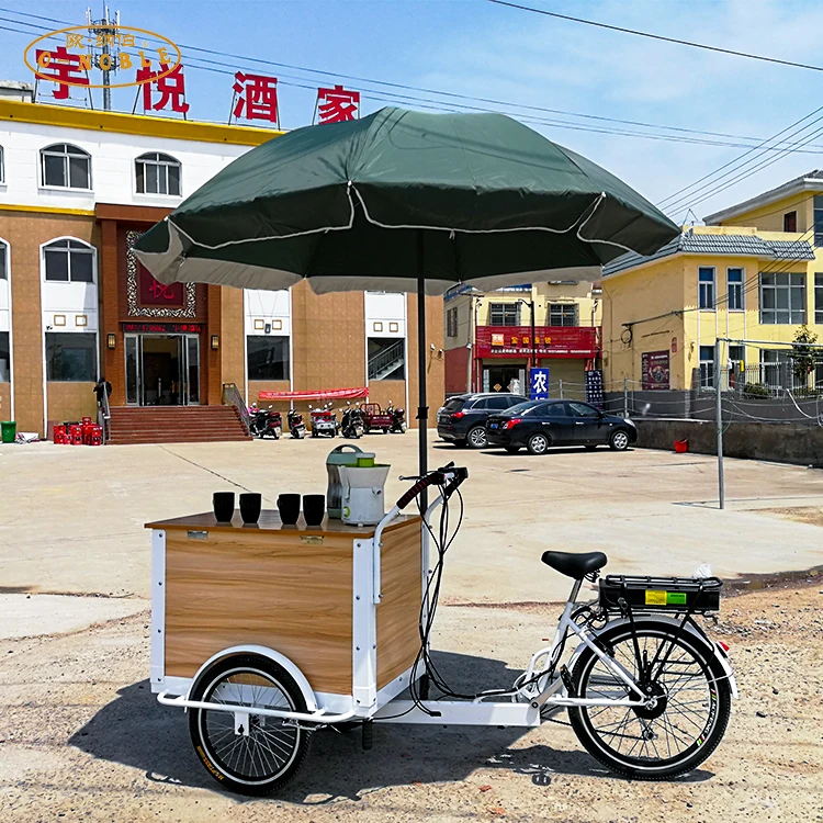 O-NOBLE Commercial Tricycle Delivery Bike passenger tricycle with cabin