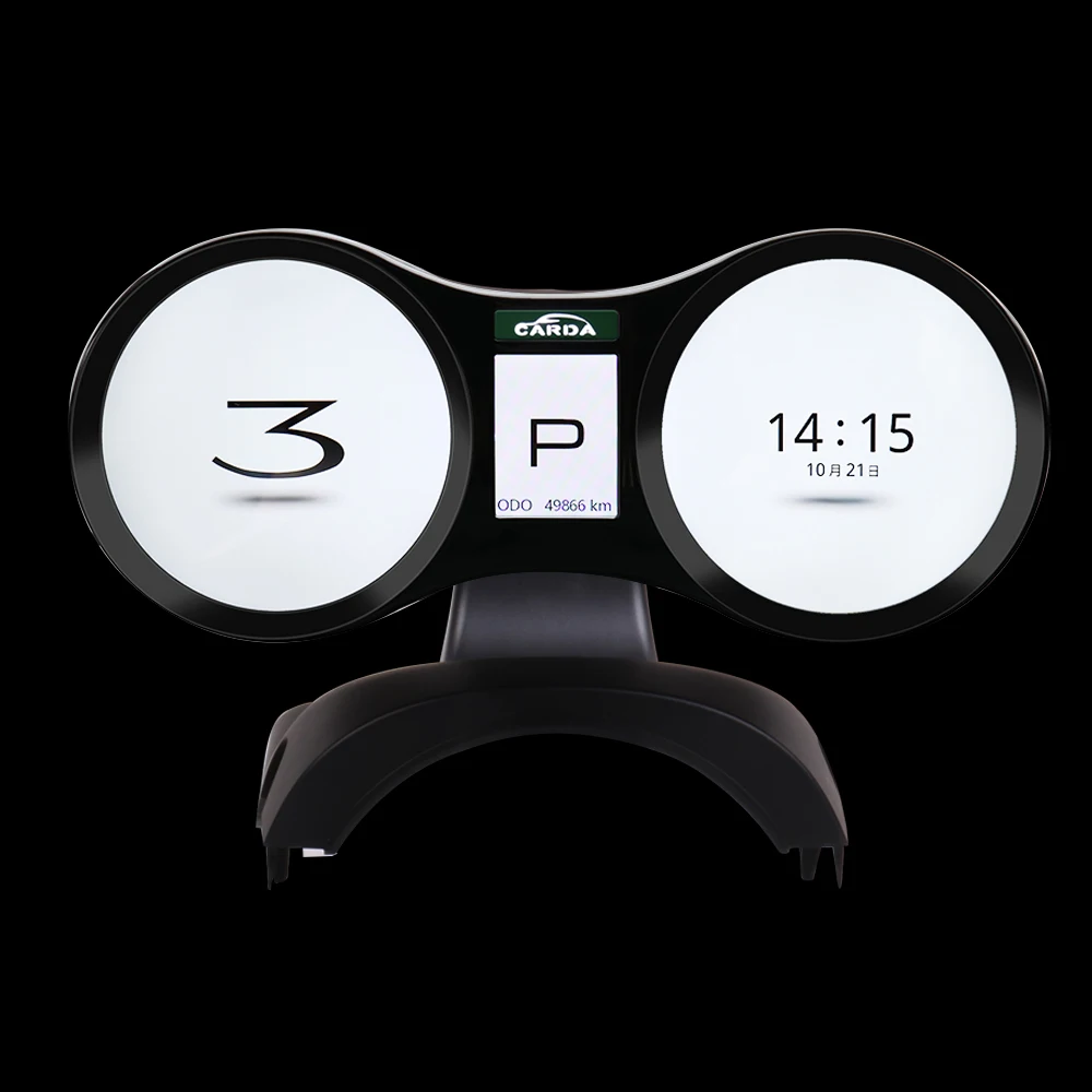  Topfit 10 2 дюймовая цифровая производительность HUD Smart LCD дисплейер центральной консоли приборной панели для Tesla Model 3 и