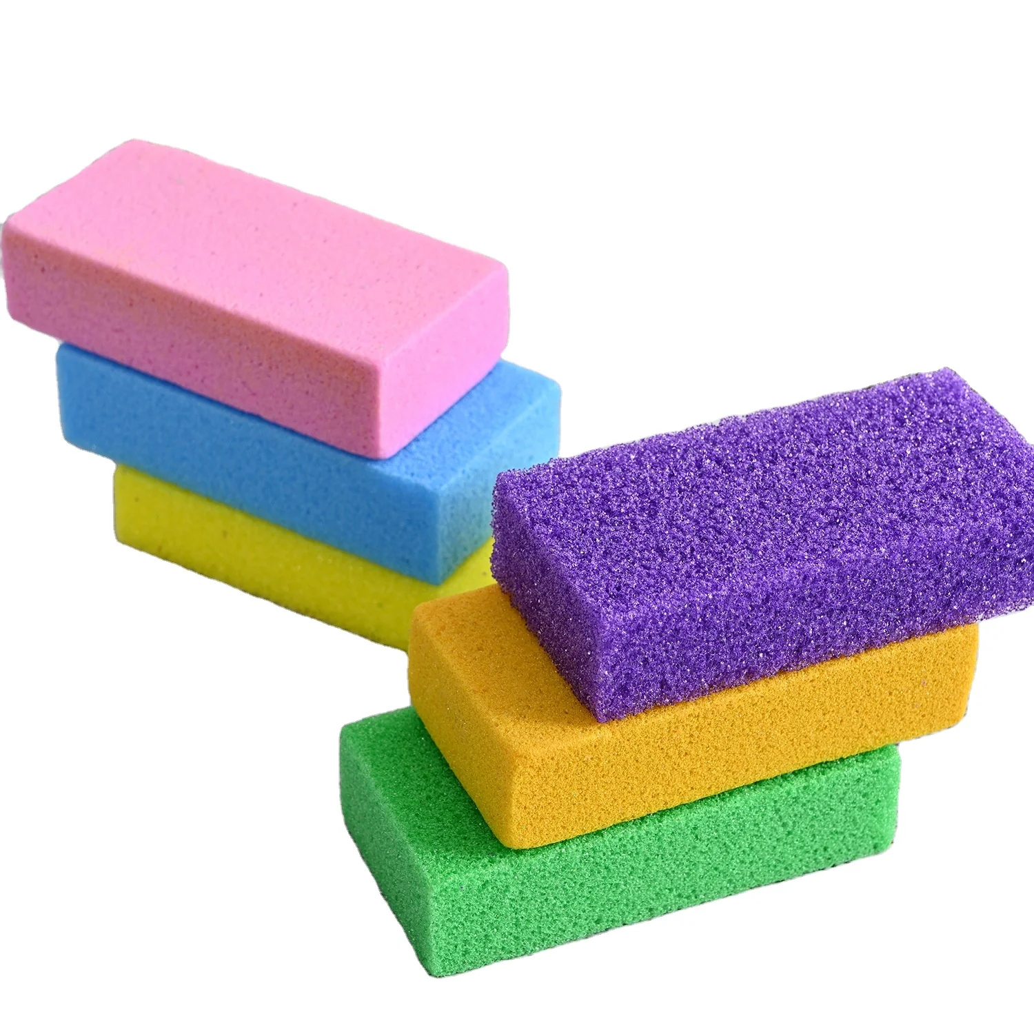 2024 New YD Wholesale High Quality Multicolor Hard Skin Callus Remover Foot Scrubber Pedicure Stone Pumice Stone