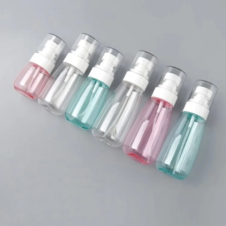 30ml 60ml 100mlTravel press type dispenser spray bottle fine mist hydration toner makeup bottle perfume small spray bottle