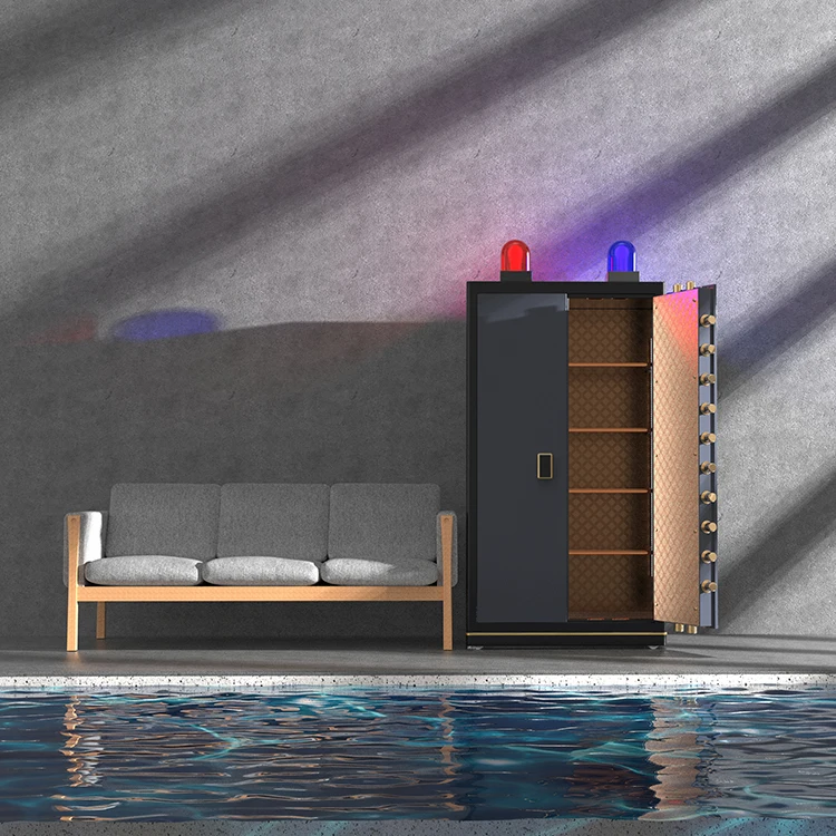 Factory supplies deposit security fingerprint smart safe box for money large vault safe box