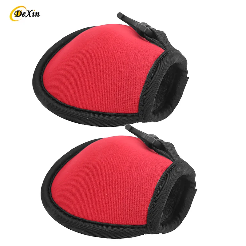 Customized High Quality Neoprene Pocket Golf Ball Cleaner Bag with Carabiner for Golf Club