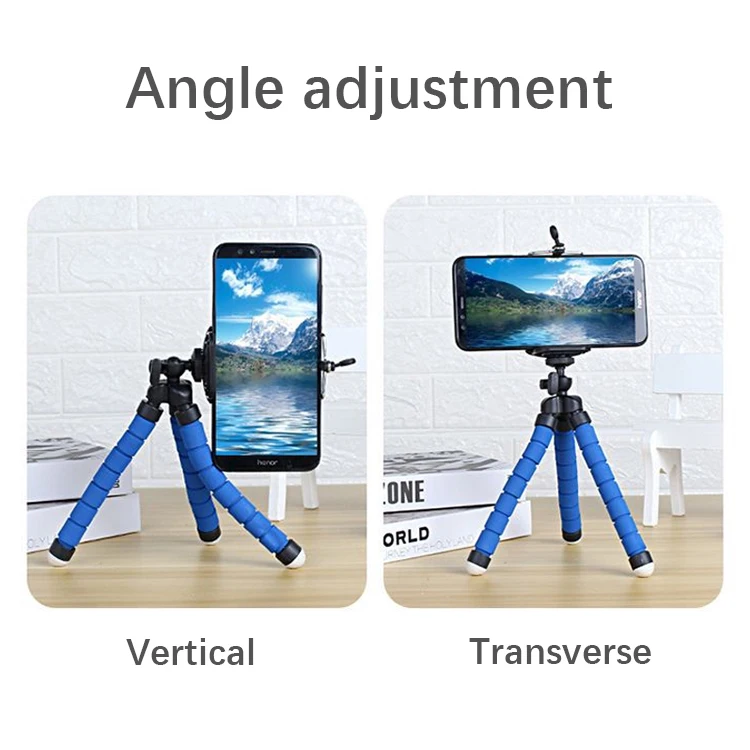 compact table top tripod adjustable shooting angle mini portable tripod for DSLR action camera smartphone