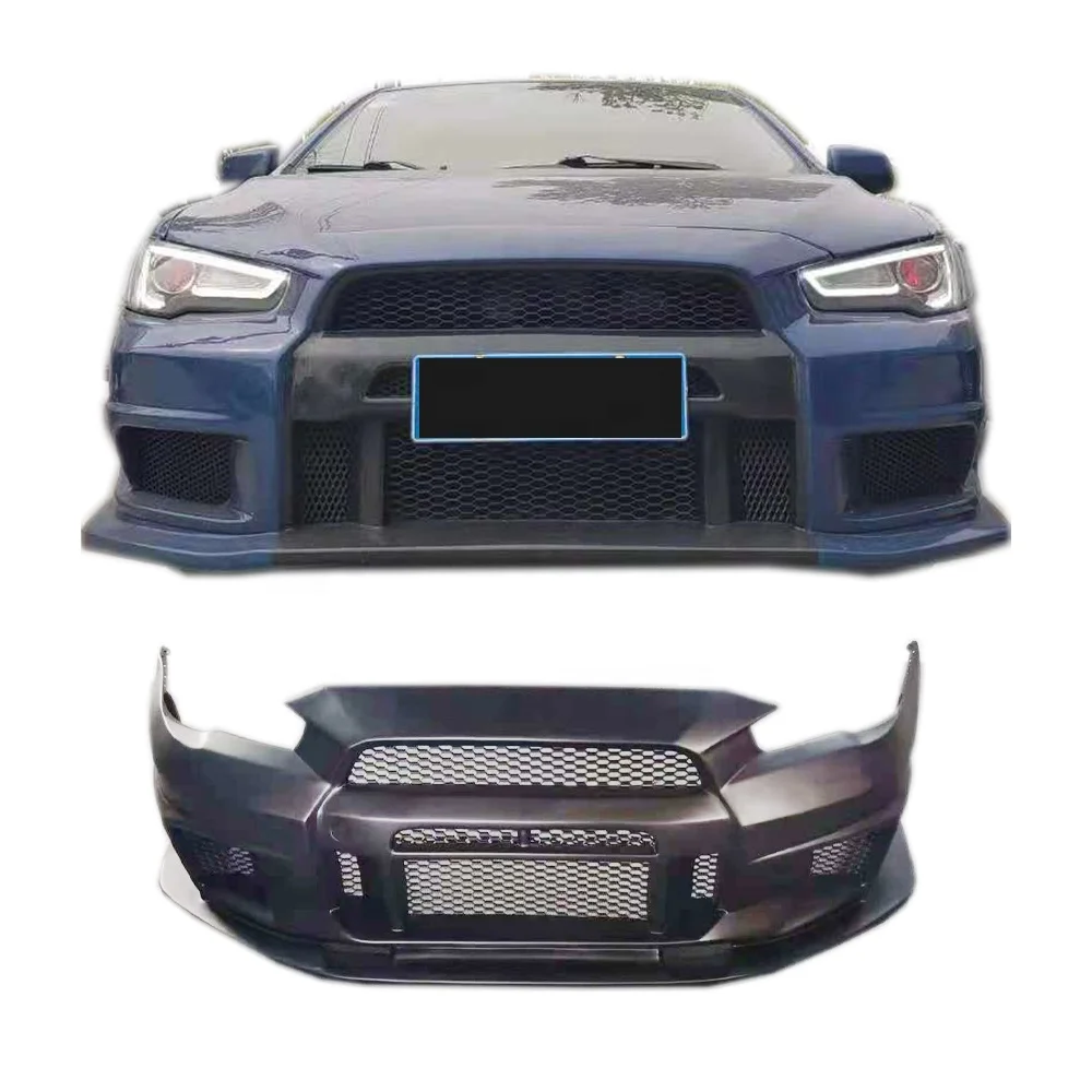 Автомобильный кузов для 2009-2015 Mitsubishi Lancer сменный на GTR передний бампер Varis задний боковые юбки пластмассовый