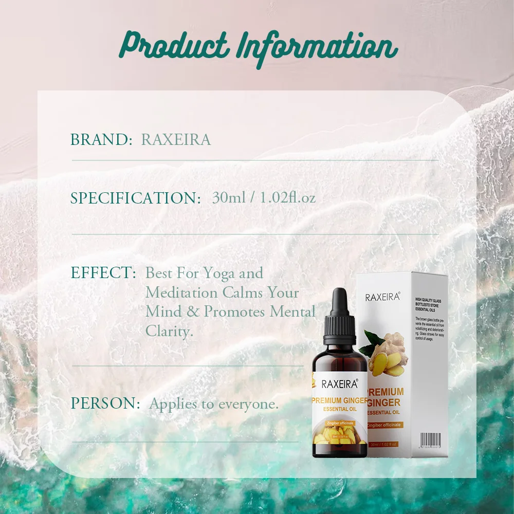 Private Label new arrival pure ginger essential oil ginger essential oil srttan ginger essential oil 100% natural