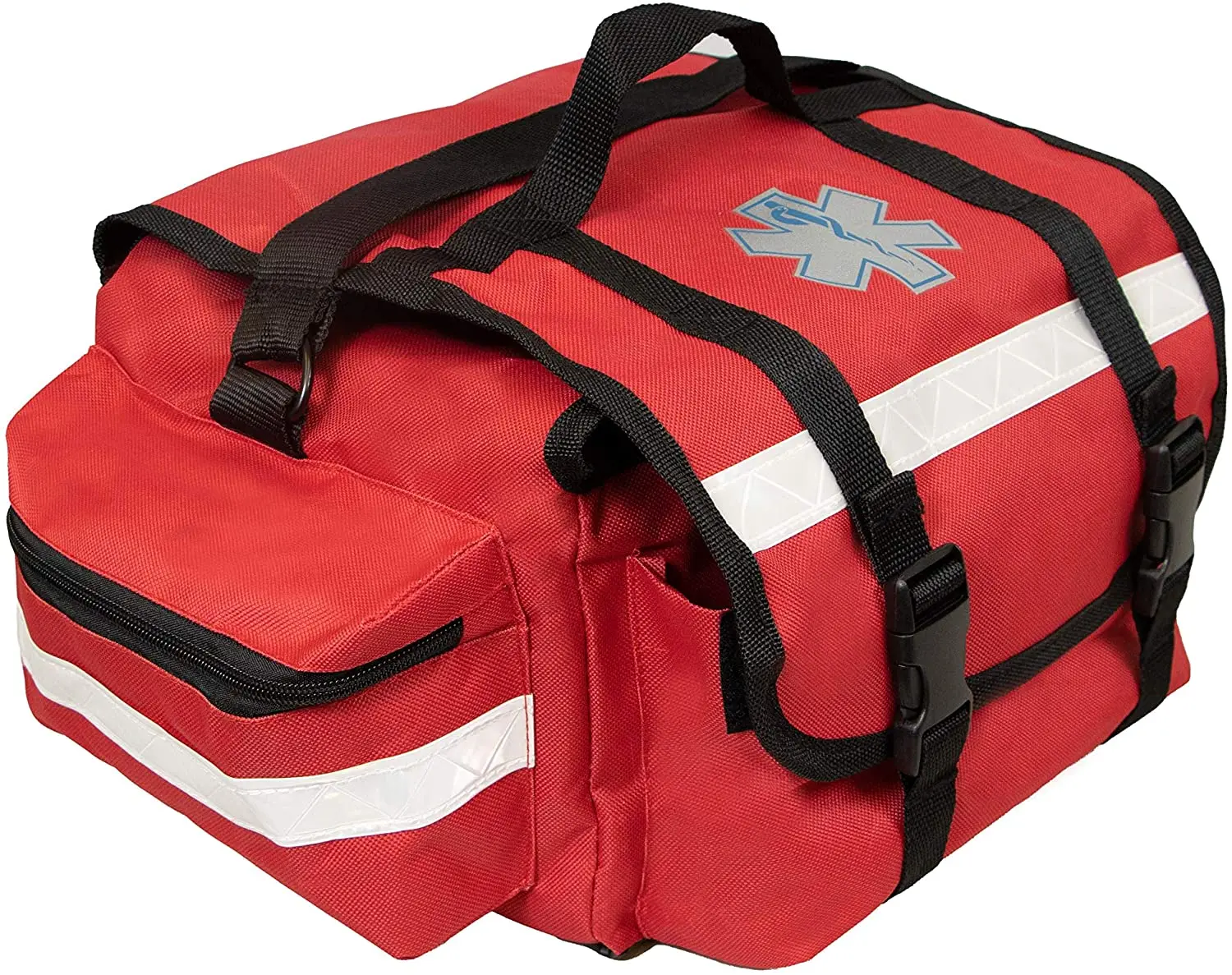 Wholesale First Aid Responder EMS Emergency Medical Trauma Bag Deluxe (red) custom