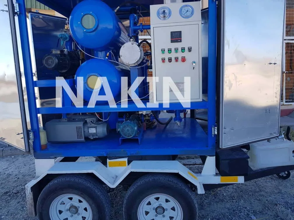 Подвижный масляный фильтр, Высокоэффективная машина для очистки трансформаторного масла