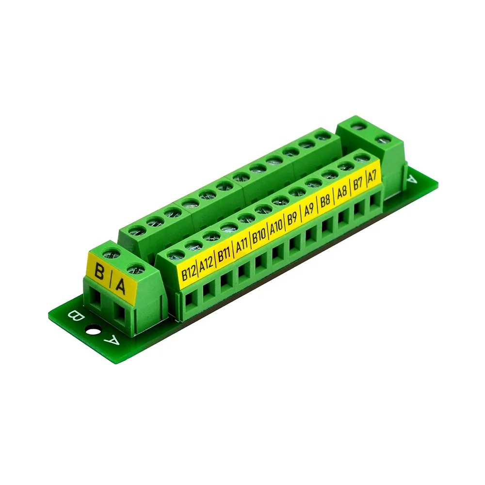 16 Amp 2x12 Position Terminal Block Distribution Module for AC DC