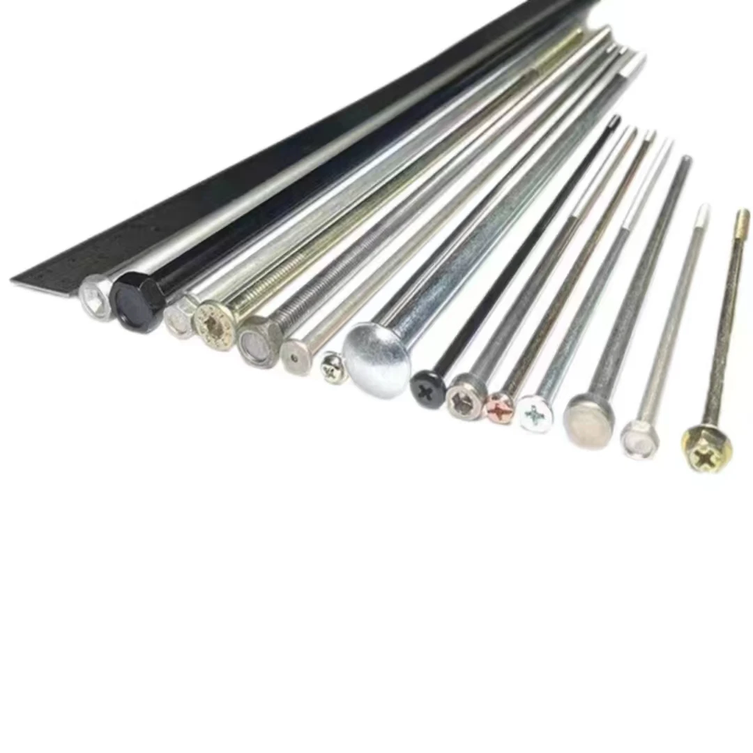 Custom precision machinery Stainless Steel Brass Copper Zinc Fine Tooth Slotted Flat Point Grub Hexagon Socket Nonstandard Screw