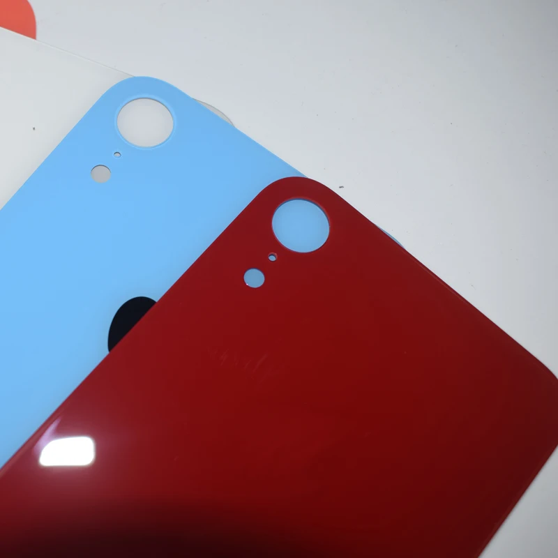 Big Hole Back Glass Housing For iPhone XR XS Max  Rear Cover Battery Door