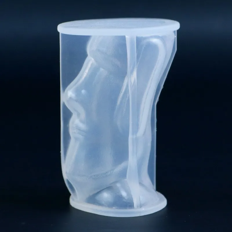 Silicon Mold Candles Epoxy Resin Rubber Baking Cake Candle Soap Ice Molder Silicone Easter Island Giant Molds