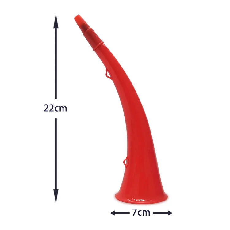 
world cup game party cheering cheap plastic trumpet 