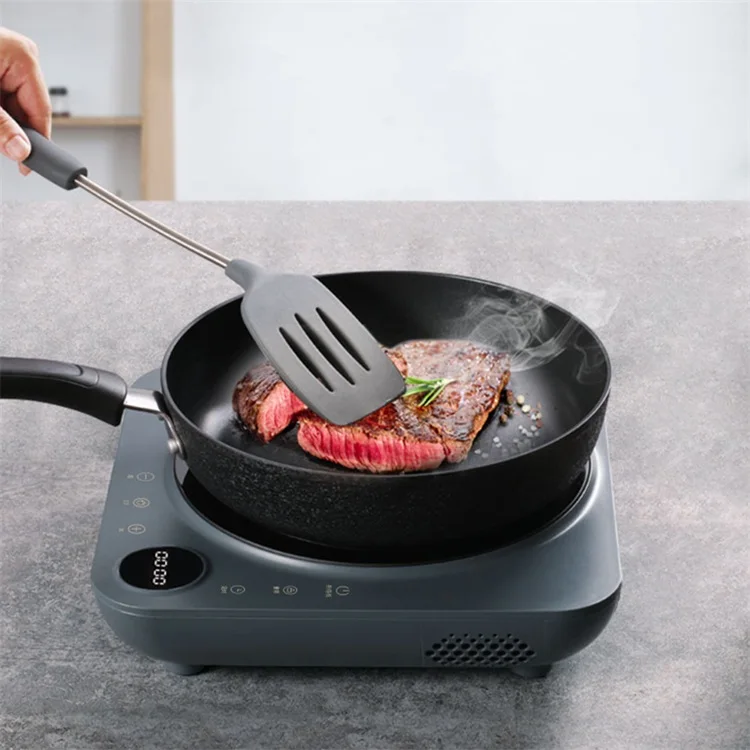  2100W Portable Home Kitchen Electric Applia Smart Child Lock Ultra-thin Design Single Burner Heating Induction