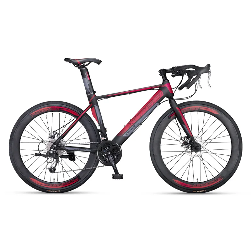 
27-speed 700C Curved Handlebar Disc Brake Bicycle Ride On Car Cycling Bicicleta Cruise Variable Speed Adult Road Bike 