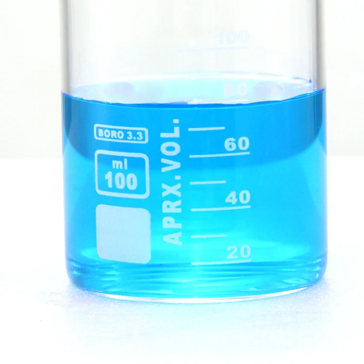 Tall Form  boro 3.3  beaker with spout and graduations 50ml - 5000ml  CORDIAL BRAND 1101