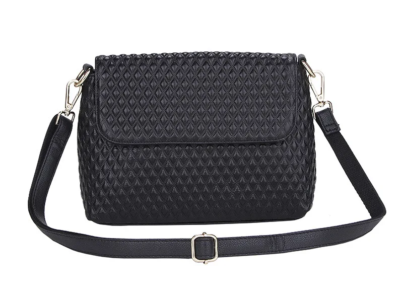 2020 wholesale women quilting genuine leather crossbody embroidery hand bags