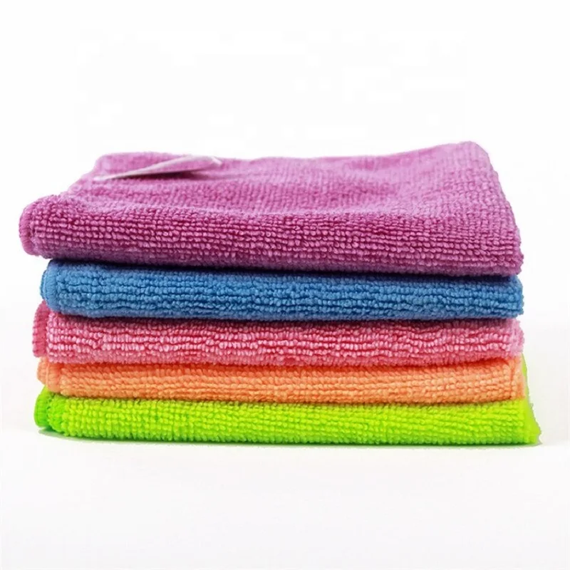 Absorbent  on microfiber cleaning cloth in a small pouch and high quality microfiber towel