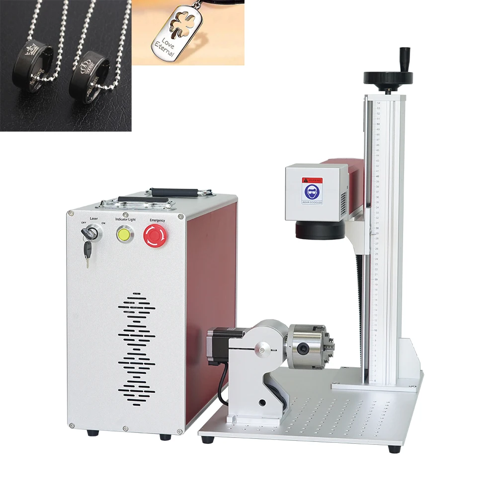 30w 50w 60w Cheap price jpt mopa m7 laser marking machine For Metal Deep Engraving