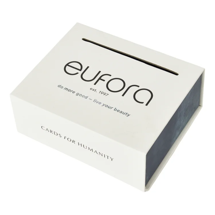 Custom Luxury Art Texture Paper Packaging Box With Texture Paper Cosmetic Candle Skin Care Skincare Beauty Product Packaging Box