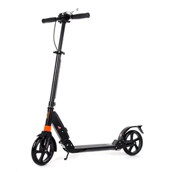 2018 new 200mm big wheel aluminum foot scooter kick scooter 2 wheels adult scooter