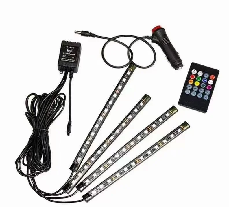 Samt Led Car Interior Lights Led Interior Multicolor Rgb Car Ambient Light Accessories Interior Decorate Atmosphere Light