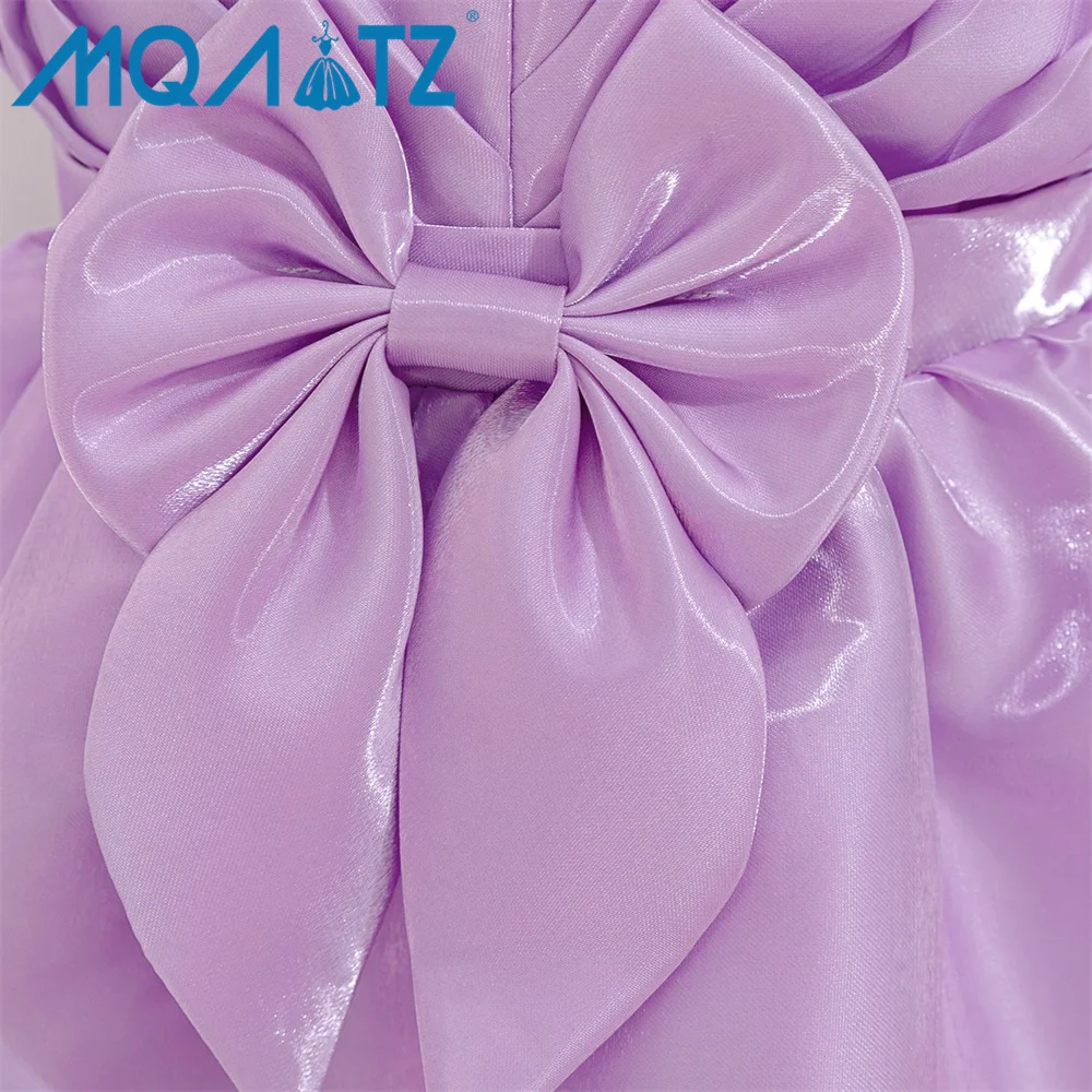 MQATZ printed princess dresses for girls birthday dresses for girls frock design for baby girl elegant dresses for kids