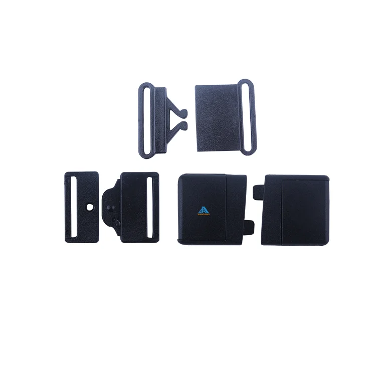 POM/PP Plastic Buckle Colorful Small Safety Buckle Detachable Side Quick Release Buckle Lanyard Accessories