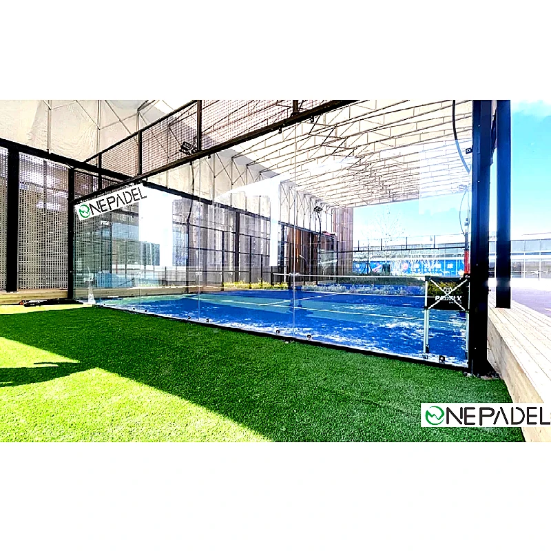 Golden Supplier Aluminum Alloy Steel Roof for Padel Court 15+ Years Without Rust Guaranteed