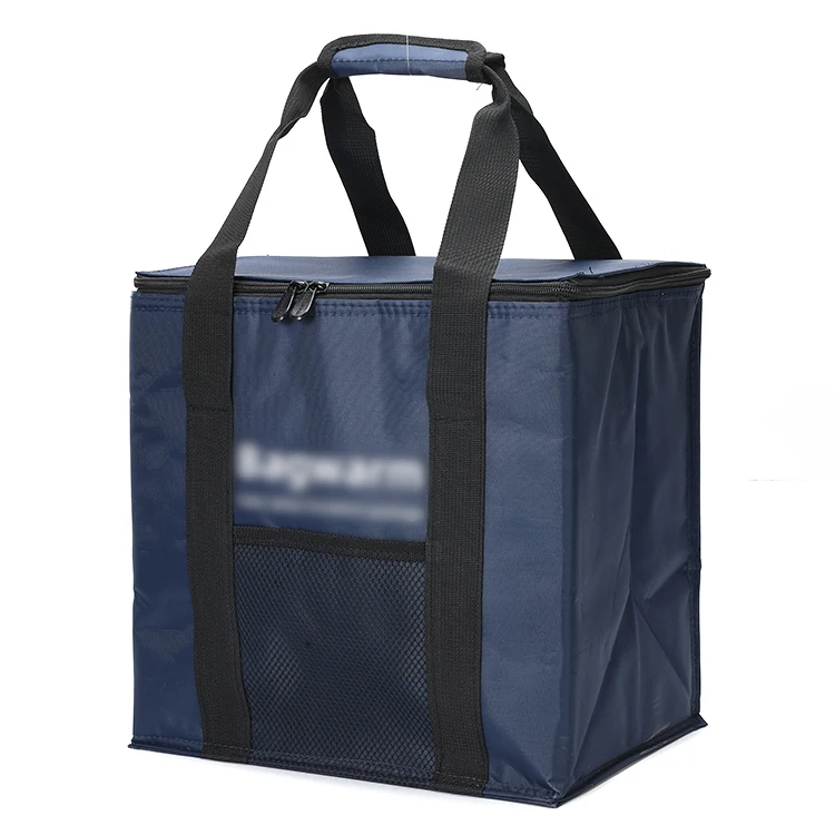 Keep Warm Ice Cooler Clear Lunch Cooler Bag Aluminum Foil Insulation Canvas bag