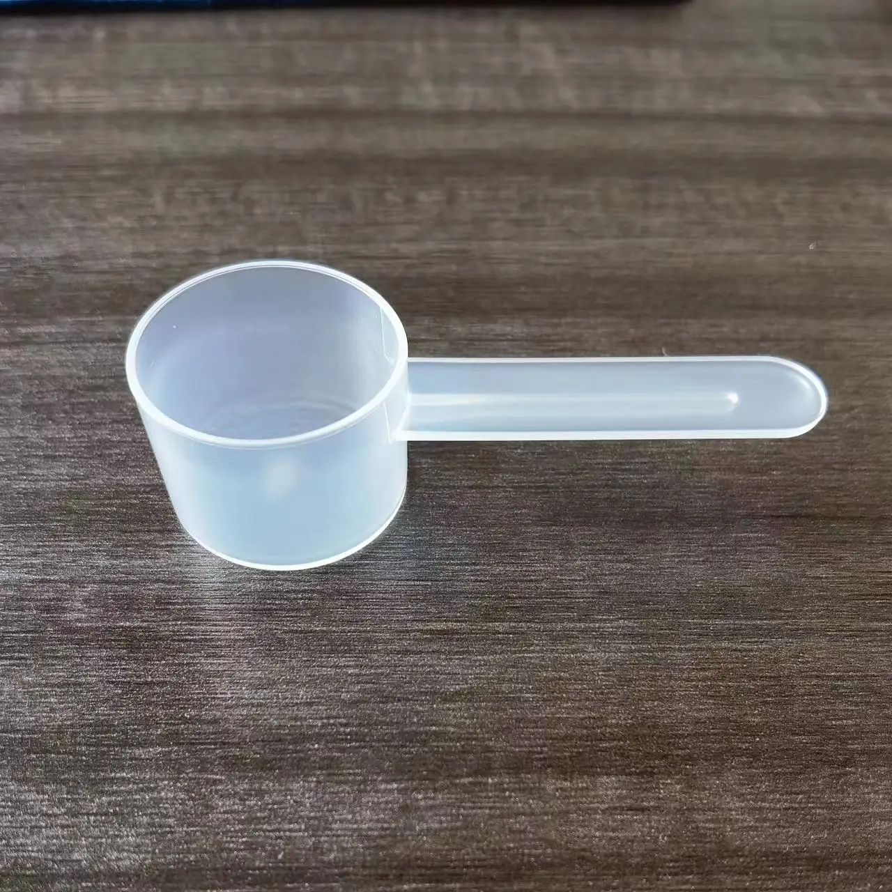 6g 12ml White Clear Plastic Measuring Spoon Scoop With Flat Bottom For Milk Powder Protein Powder Tea Salt Custom Logo