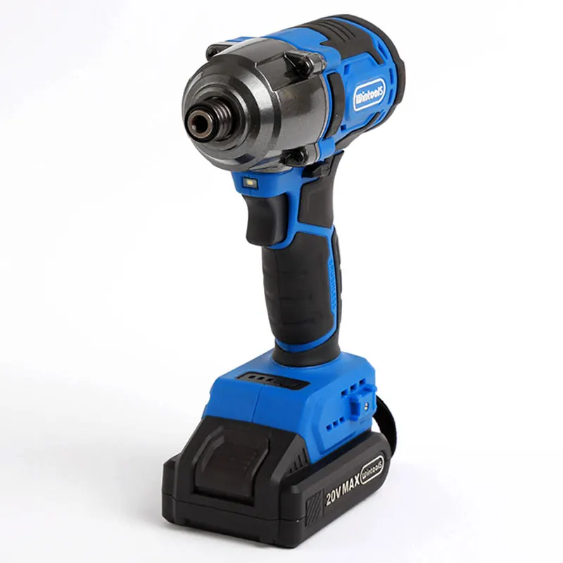  Wintools rechargeable 18V li-ion brushless electric impact cordless screwdriver with 2000Mah