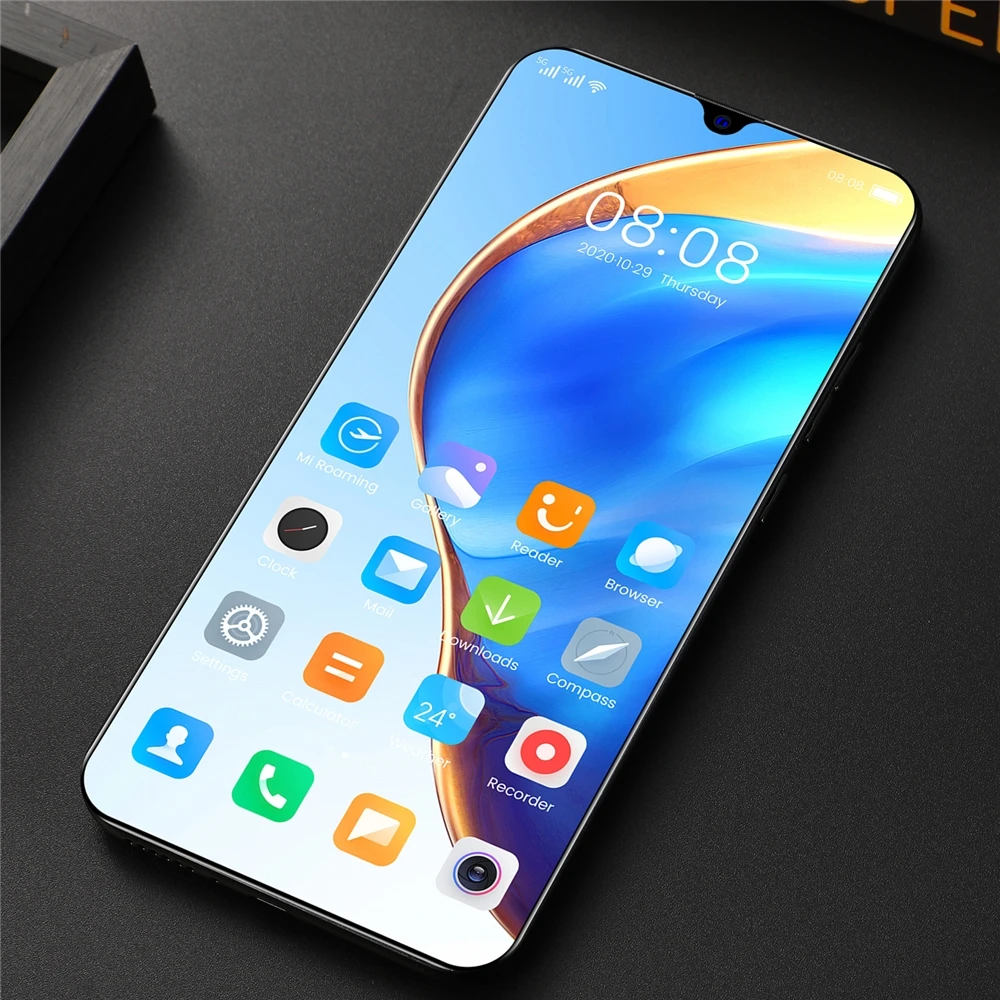 S60 PRO 7 1 дюймов новый стиль Android дешевый Оригинальный дверной замок распознавание лица игровые смартфоны 4g батарея 5600