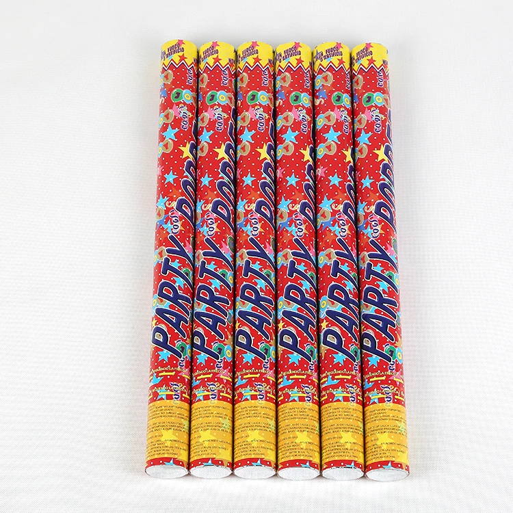 Supply Streamer Star Party Popper Compressed Confetti Streamers Cannon