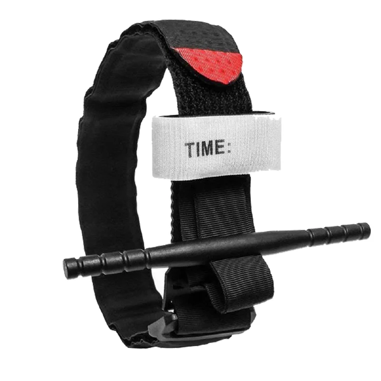 Nylon Medical Tourniquet Single-Handed Operation Survival Trauma Wound Dressing