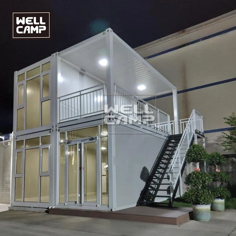 Container House Movable Prefabricated House for Villa, Office, Public Toilet Container House Movable Prefab House Container Home