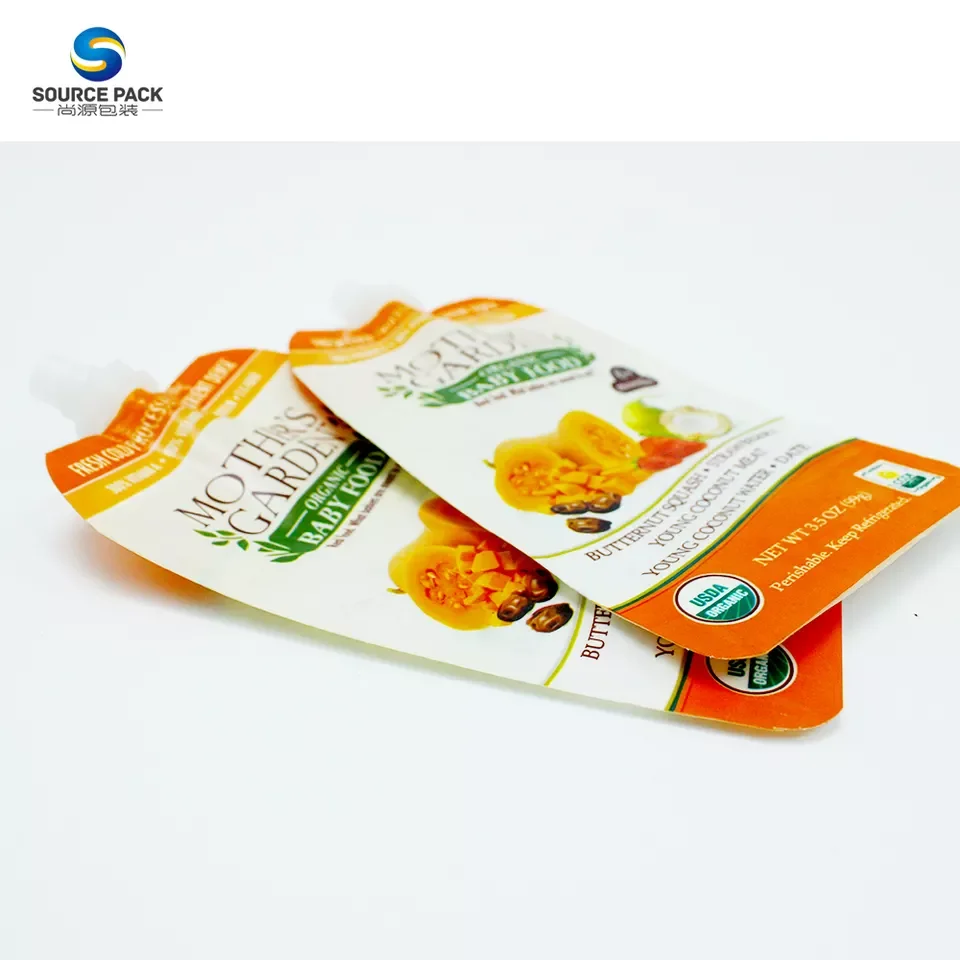Custom Gravure Printing Stand Up Spout Pouch Beverage Liquid Milk Fruit Drink Plastic Packing Juice Bag
