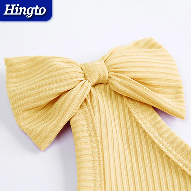 Custom kids wear fashion yoga set halter top flare yoga leggings pants set for girls